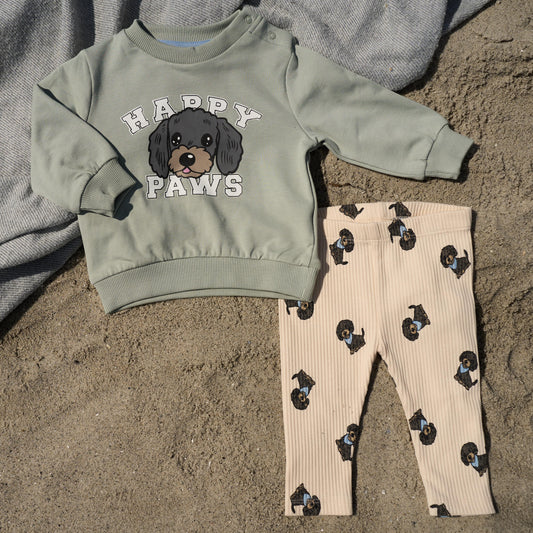 THE NEW Siblings - Sacarias Sweatshirt, TNSB6892 - Aqua Gray