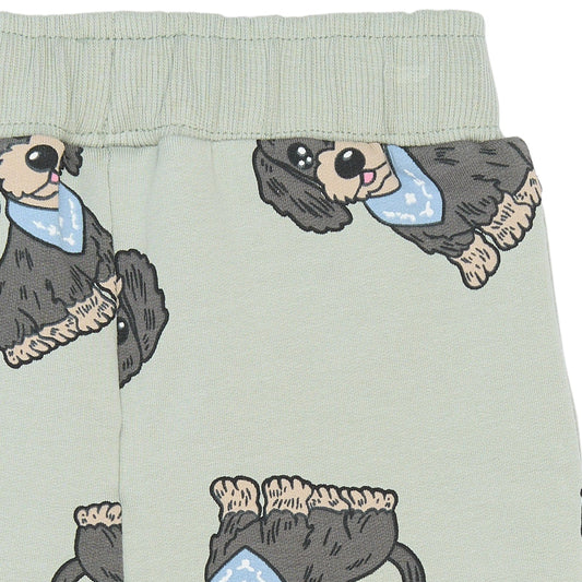 THE NEW Siblings - Sofus Sweatpants, TNSB6896 - Aqua Gray AOP