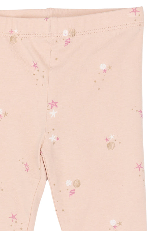 THE NEW Siblings - Tova Leggings, TNSB7029 - Peach Whip AOP