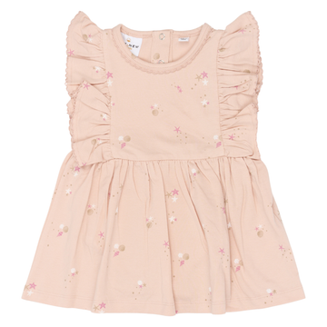 THE NEW Siblings - Tova SL Bodydress, TNSB7031 - Peach Whip AOP