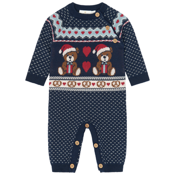 THE NEW Siblings - Holiday Jacquard Jumpsuit, TNSB7386 - Multi Colour