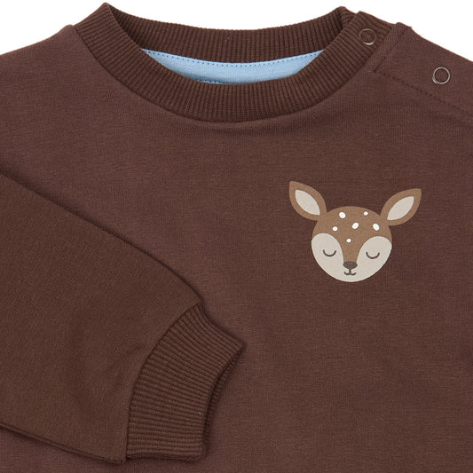THE NEW Siblings - Yiki Sweatshirt, TNSB7441 - Chestnut