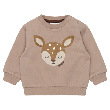 THE NEW Siblings - Ylk Sweatshirt, TNSB7442 - Taupe Gray