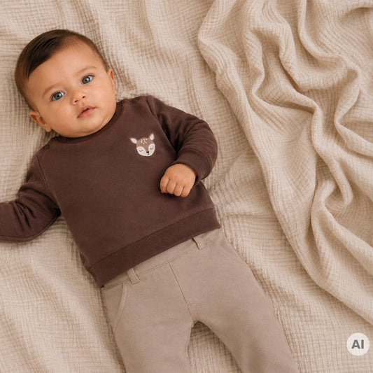 THE NEW Siblings - Ylk Sweat Chinos, TNSB7444 - Taupe Gray