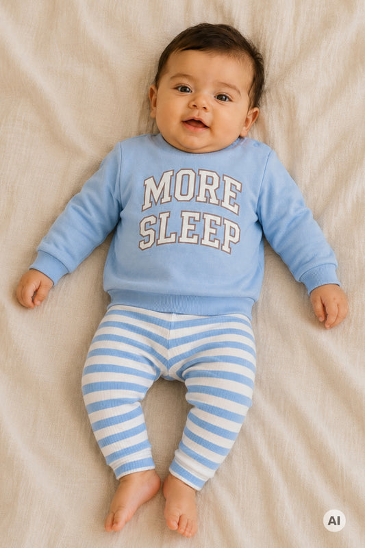 THE NEW Siblings - Yleep Sweatshirt, TNSB7448 - Ashley Blue