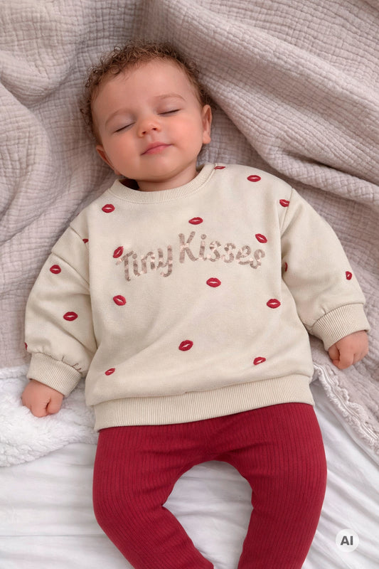 THE NEW Siblings - Yanni Rib Leggings, TNSB7457 - Rio Red