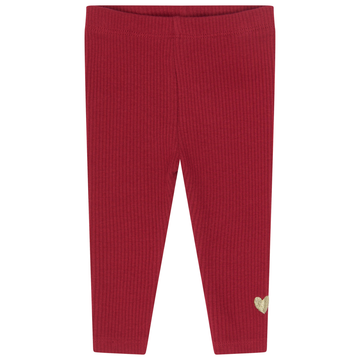 THE NEW Siblings - Yanni Rib Leggings, TNSB7457 - Rio Red
