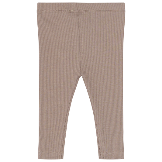 THE NEW Siblings - Yanni Rib Leggings, TNSB7457 - Taupe Gray