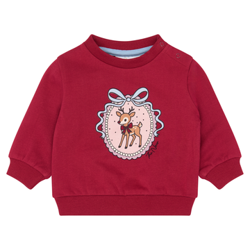 THE NEW Siblings - Yasa Sweatshirt, TNSB7459 - Rio Red
