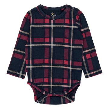 THE NEW Siblings - Holiday Tartan LS Body, TNSB7767 - Navy Blazer Check