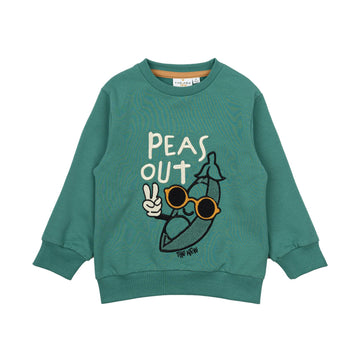 THE NEW Siblings - Nikolos Sweatshirt, TNST6030 - Bottle Green