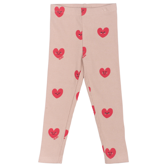 THE NEW Siblings - Nynne Rib Leggings, TNST6057 - Adobe Rose