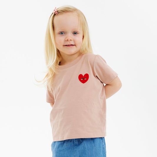 THE NEW Siblings - Nanja SS Tee, TNST6061 - Adobe Rose