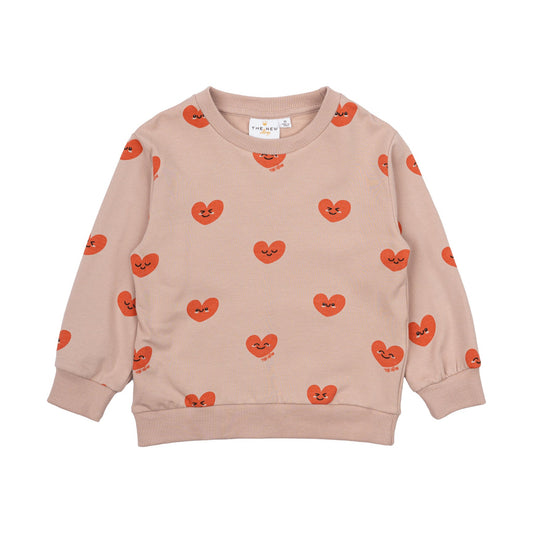 THE NEW Siblings - Nell Sweatshirt, TNST6066 - Adobe Rose