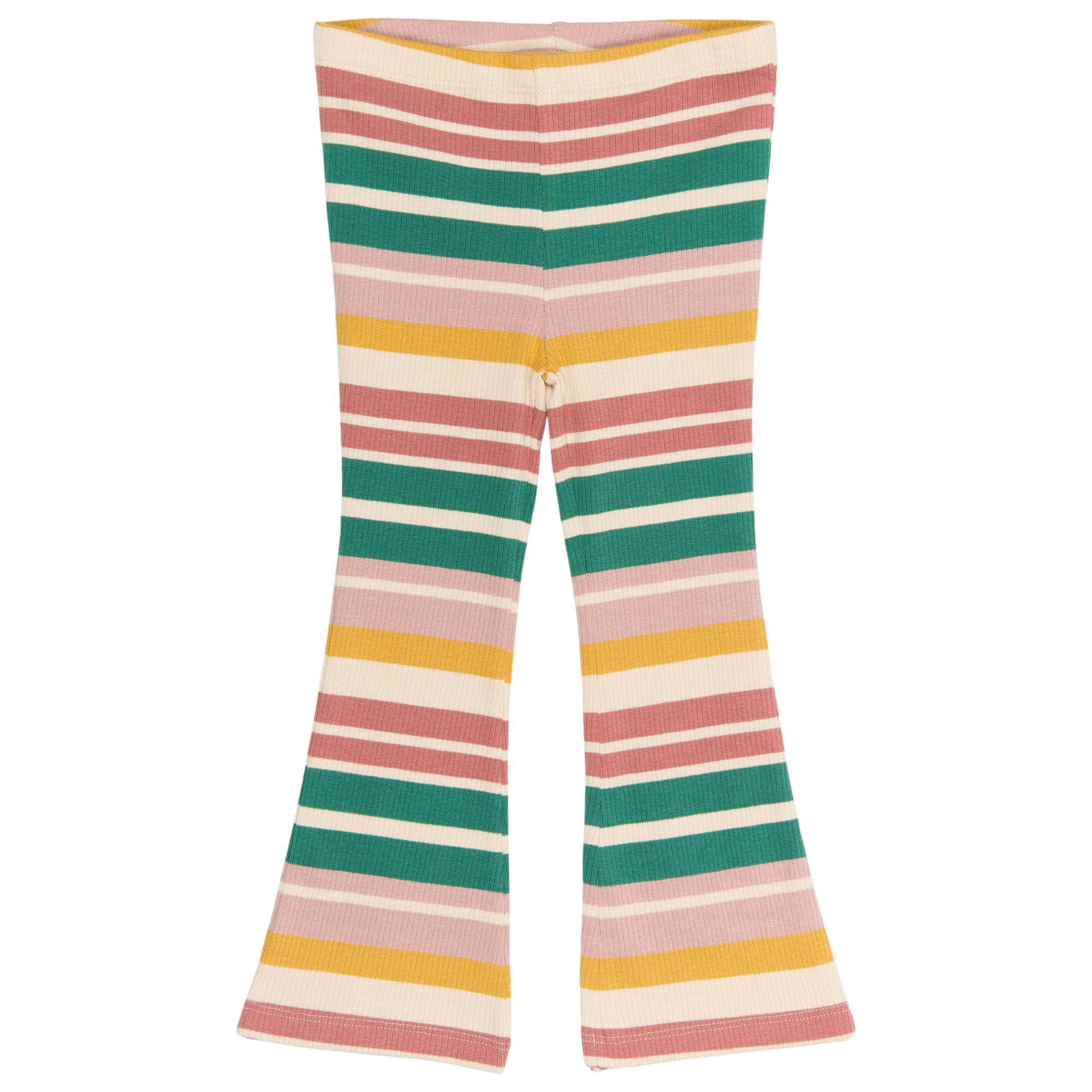 THE NEW Siblings - Ocean Flared Rib Pants, TNST6240 - Multi Striped