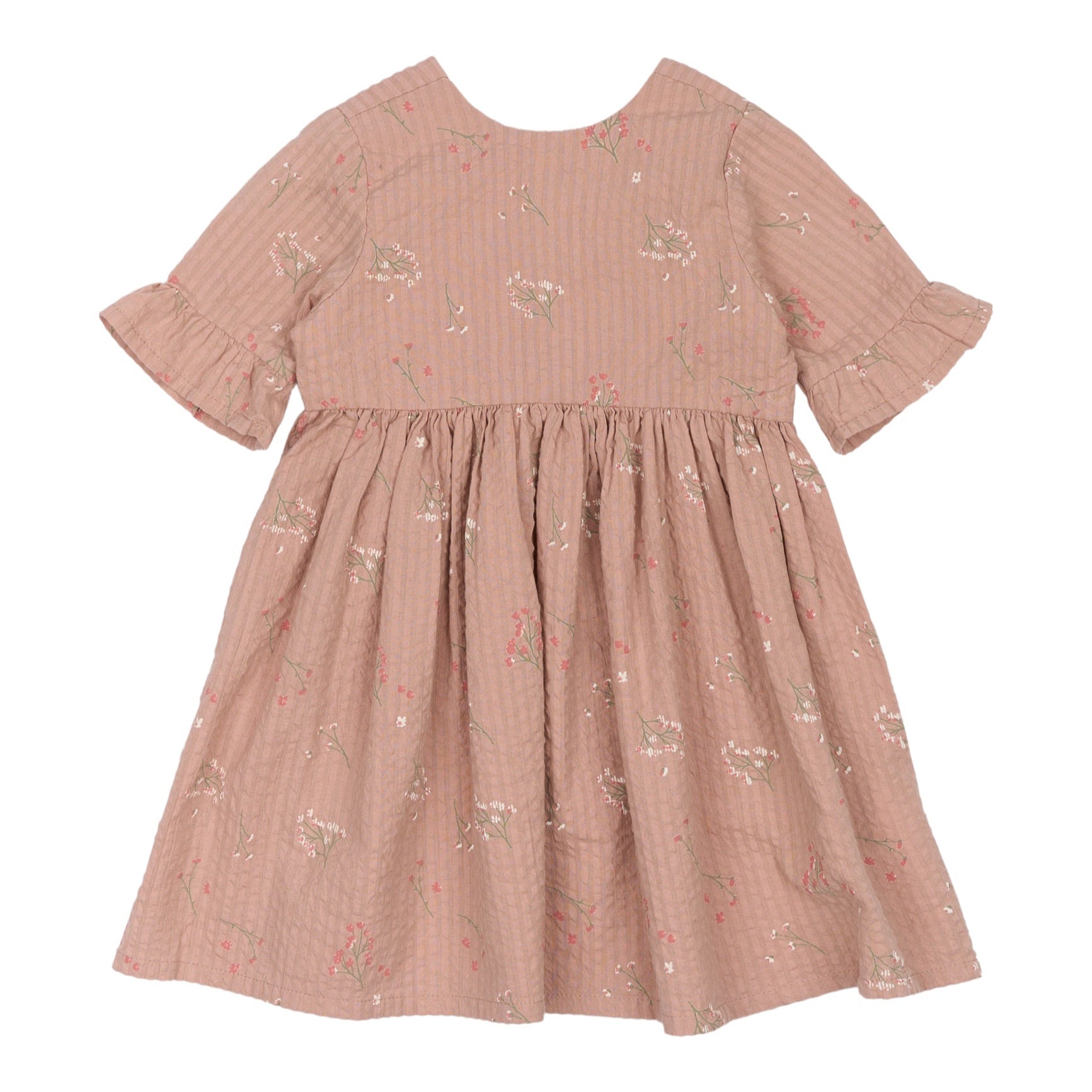 THE NEW Siblings - Oline SS Dress, TNST6250 - Adobe Rose AOP