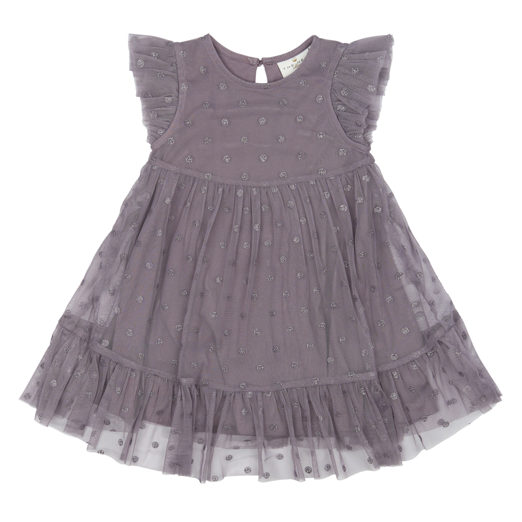 THE NEW Siblings - Poppy SL Dress, TNST6317 - Gray Ridge AOP