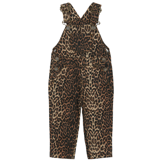 THE NEW Siblings - Paloma Denim Dungarees, TNST6325 - Feather Gray AOP
