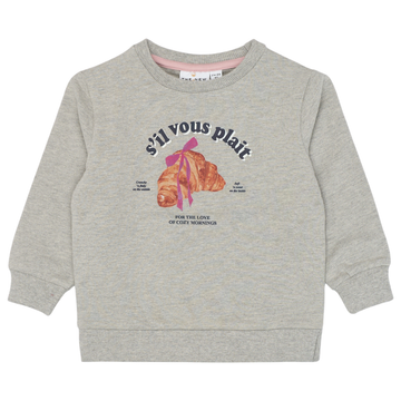 THE NEW Siblings - Solvej Sweatshirt, TNST6666 - Light Grey Melange