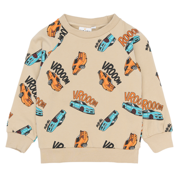 THE NEW Siblings - Sullivan Sweatshirt, TNST6782 - Humus AOP