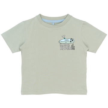 THE NEW Siblings - Sigurd SS Tee, TNST6801 - Aqua Gray