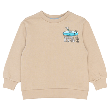 THE NEW Siblings - Sigmond Sweatshirt, TNST6806 - Humus