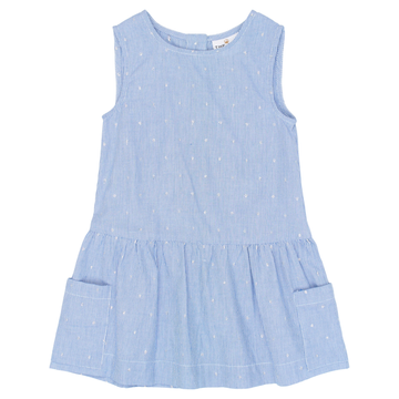 THE NEW Siblings - Thea SL Dress, TNST6959 - Forever Blue Striped