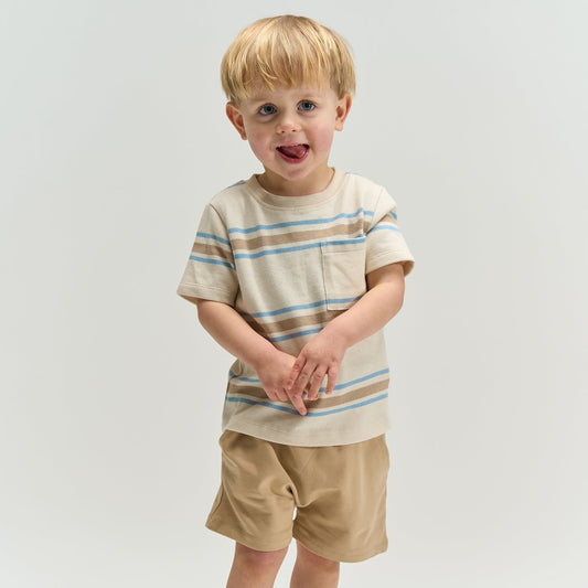 THE NEW Siblings - Theodor SS Tee, TNST6673 - Multi Striped
