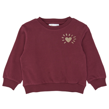 THE NEW Siblings - Verona Sweatshirt, TNST7089 - Burgundy