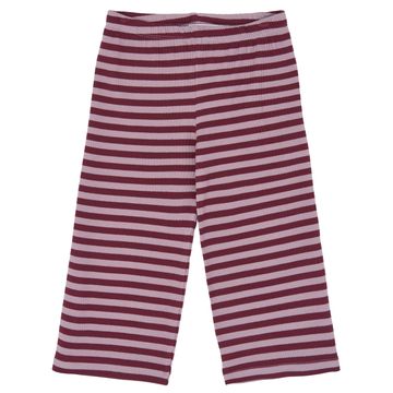 THE NEW Siblings - Fro Wide Rib Pants, TNST7095 - Elderberry Striped
