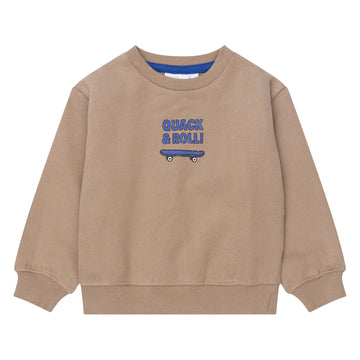THE NEW Siblings - Valino OS Sweatshirt, TNST7207 - Taupe Gray