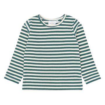 THE NEW Siblings - Fro LS Rib Tee, TNST7372 - North Atlantic Striped