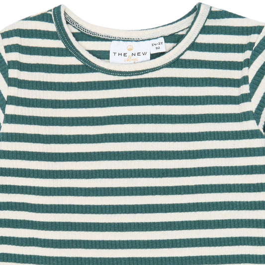 THE NEW Siblings - Fro LS Rib Tee, TNST7372 - North Atlantic Striped