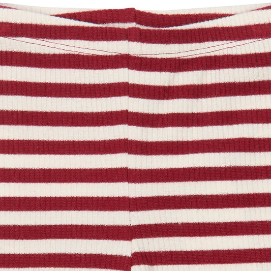 THE NEW Siblings - Fro Rib Leggings, TNST7374 - Rio Red Striped