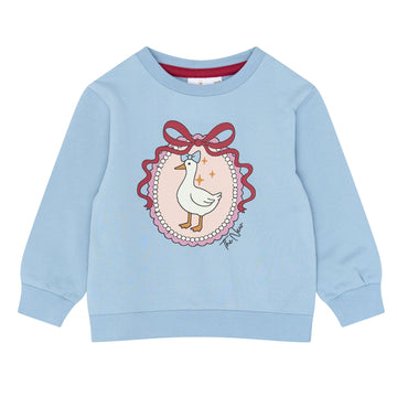 THE NEW Siblings - Yasmina Sweatshirt, TNST7468 - Ashley Blue