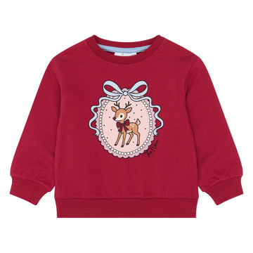 THE NEW Siblings - Yasmina Sweatshirt, TNST7468 - Rio Red