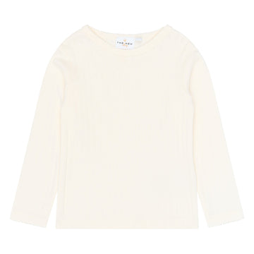 THE NEW Siblings - Ysa LS Pointelle Tee, TNST7480 - Gardenia