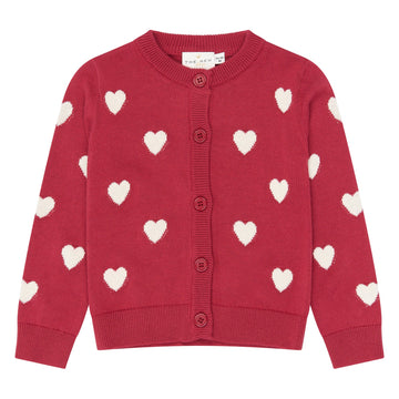 THE NEW Siblings - Yulla LS Knit Cardigan, TNST7510 - Rio Red