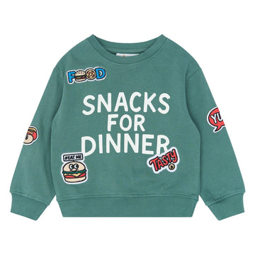 THE NEW Siblings - Young OS Sweatshirt, TNST7533 - North Atlantic