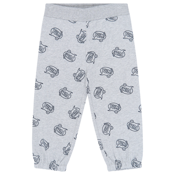 THE NEW Siblings - Yann Sweatpants, TNST7537 - Light Grey Melange AOP