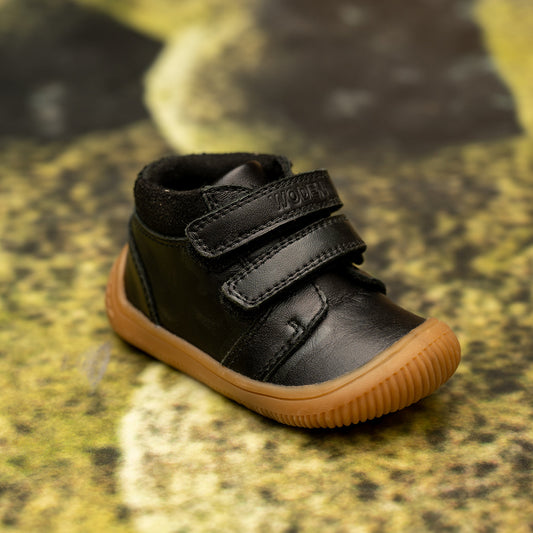 Woden Kids - Sneakers, Tristan Leather - Black