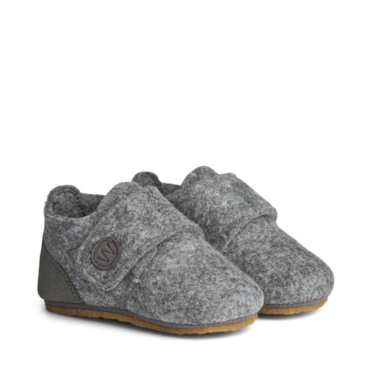 Wheat Footwear - Marlin Felt Home Shoe, WF306g - Grey