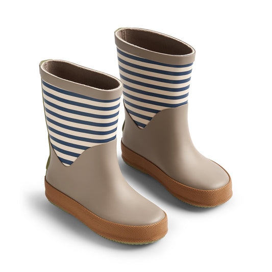 Wheat Footwear - Rubber Boot Juno, WF456j - Blue Stripe