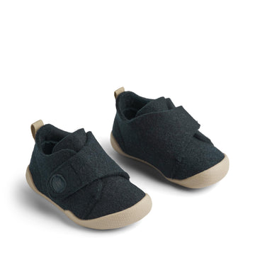 Wheat Footwear - Indoor Shoe Fleecy, WF506k-01 - Navy