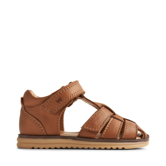 Wheat Footwear - Sandal Closed Toe Sky, WF513j - Cognac