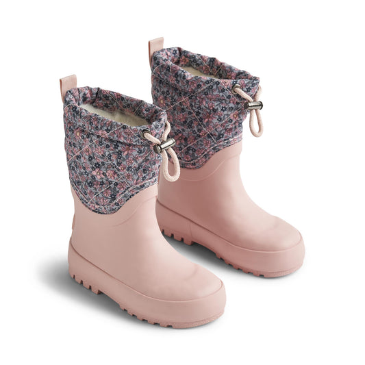 Wheat Footwear - Thermo Snowboot Drizzle, WF541k-02 - Winter Flowers