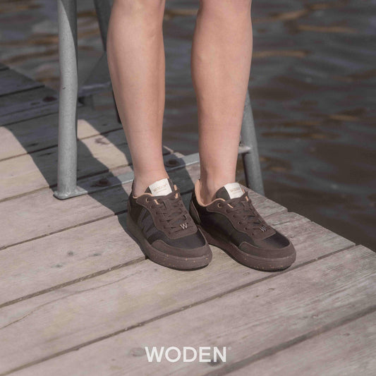 Woden - Line Sneak, WL006 - Chocolate