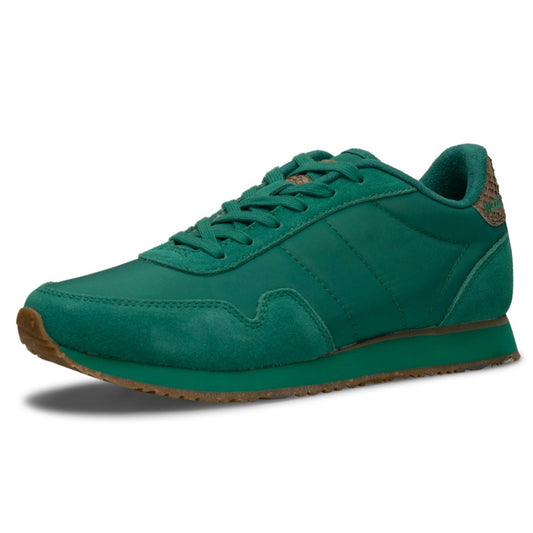 Woden - Sneakers, Nora III Leather - Emerald
