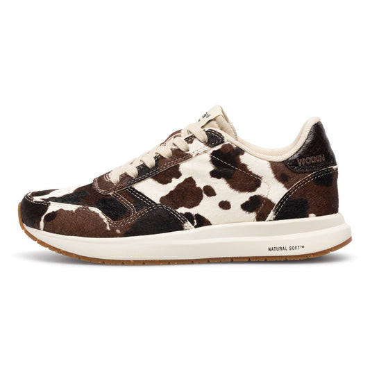Woden - Sneakers, Nicoline Animal - Cow