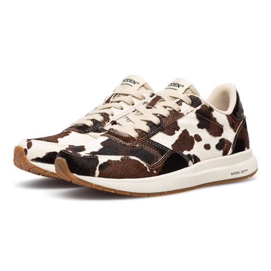 Woden - Sneakers, Nicoline Animal - Cow